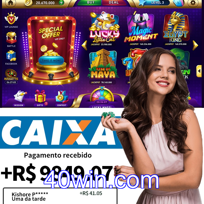 Cadastro no 40win: Comece com um Bônus de Boas-vindas!